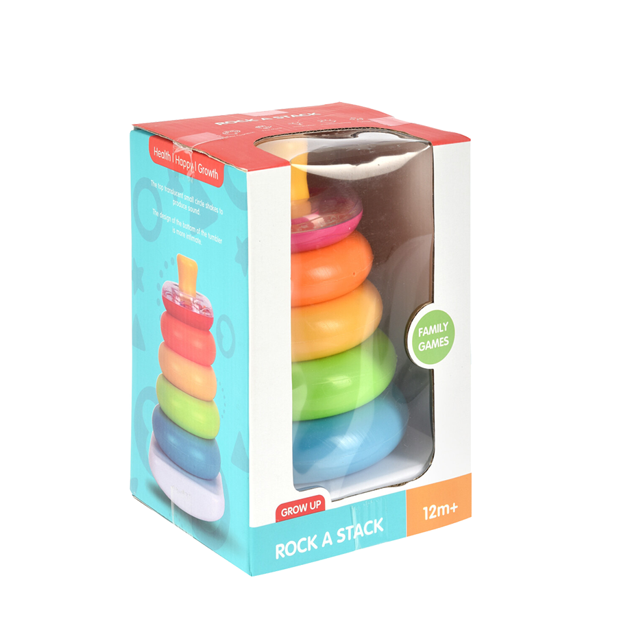 Babyspielzeug rockt den Stapel