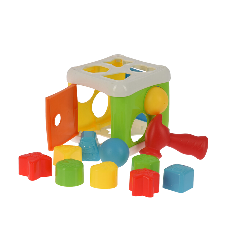 Babyspielzeug sortiert Beat Cube