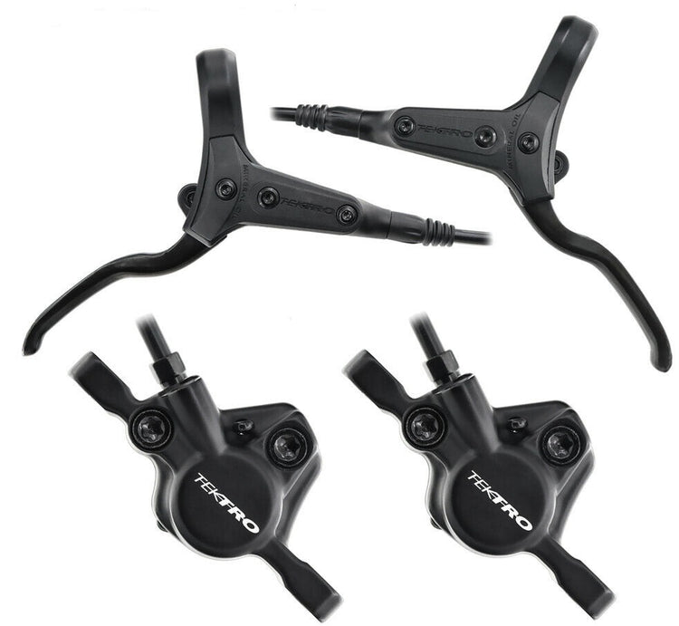 Shimano Tektro HD-M275 Hydraulischer Disketten vorne + Heck 1200 2000 mm Schwarz