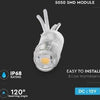 Hintergrundmodul 12V 0,24W SMD5050 Warmweiß - LED9040