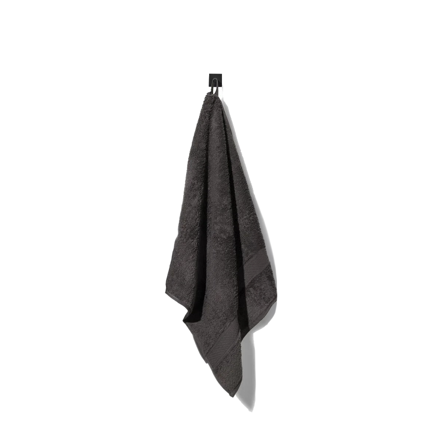 Badetuch dunkelgrau 50x100cm 2 Stück