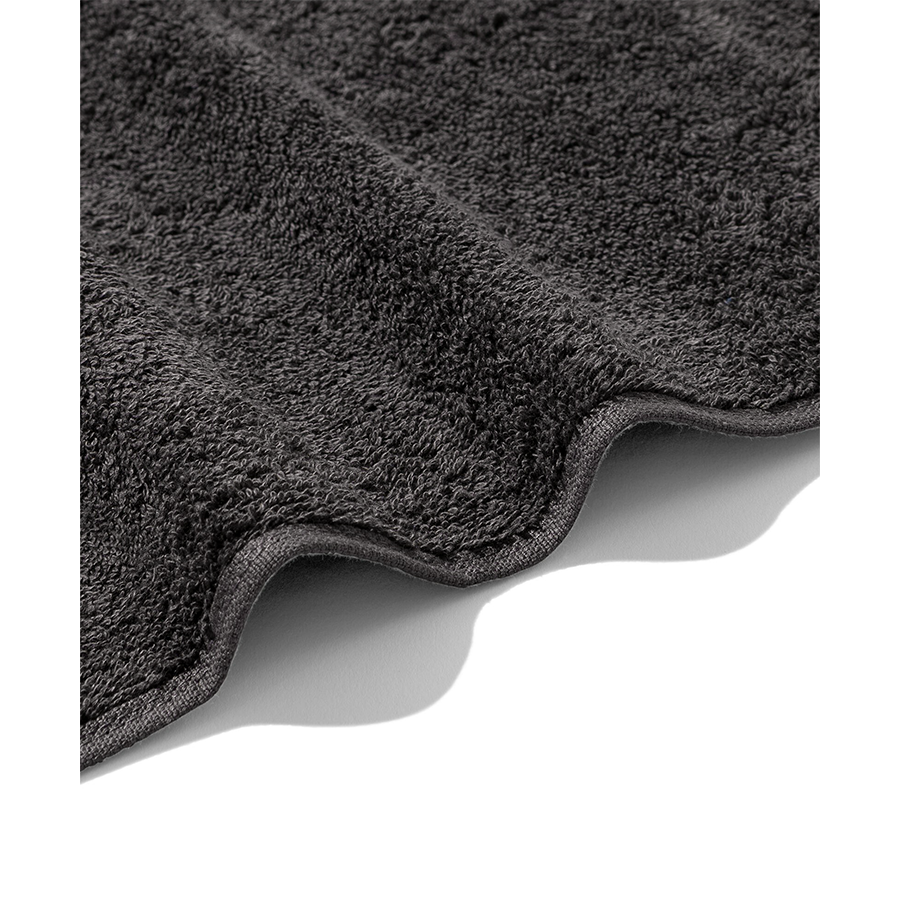 Badetuch dunkelgrau 50x100cm 2 Stück