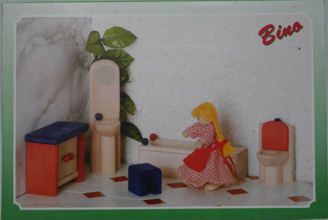Dollhouse Möbel Badezimmerset