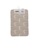 Badematte Mikrofaser Ziegelstein 60x40cm