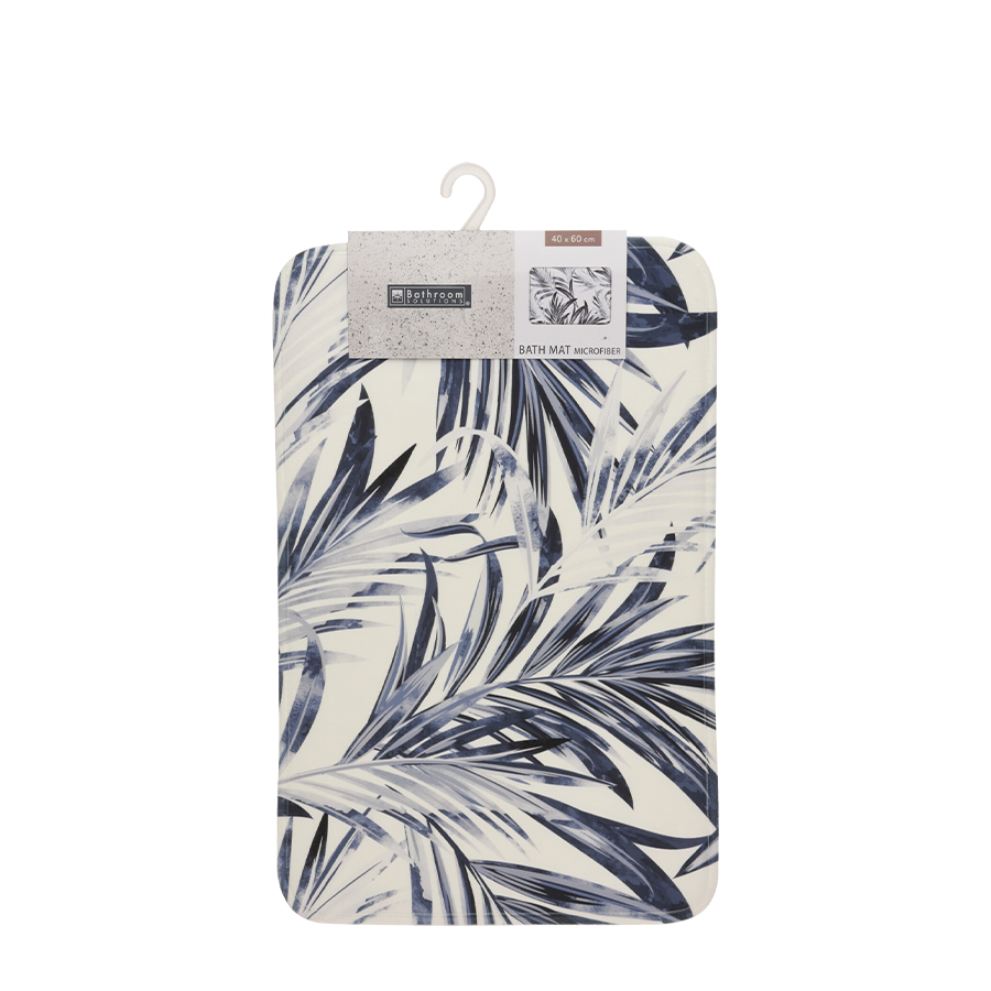 Badematte Mikrofaser Palme 60x40cm