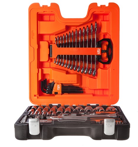 Bahco 103-teilige Kombination 1 2 und 1 4 Stecknuss-Bit | s103