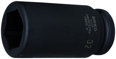 Bahco 3 4 langer Kraft-Steckschlüsseleinsatz 33 mm | k8906m-33