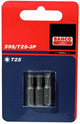 Bahco 3xbits t8 25mm 1 4 Standard | 59s t8-3p