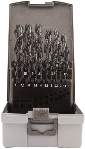 Bahco HSS-R Bohrerset für Metall | 25-teilig - 4515-set-25