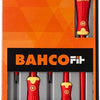 Bahco 5 Stk. isolierter Schraubendreher Schlitz-PZ | b220.015