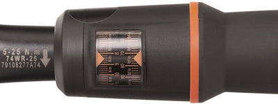 Bahco Drehmomentschlüssel | Doppelskala | Fester Ratschenkopf 5-25 Nm - 74wr-25