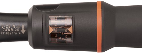 Bahco Drehmomentschlüssel | Doppelskala | Fester Ratschenkopf 5-25 Nm - 74wr-25