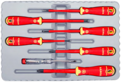 Bahco 7dl isolierter Schraubendreher Schlitz-ph | b220.027