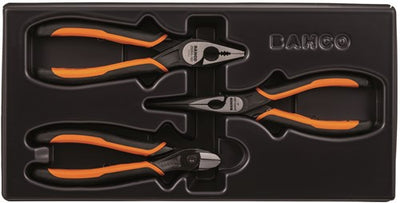 Bahco Werkzeugset ergo™ | Kombizange | Seitenschneider | Spitzzange - 3-teilig - 9897g 3