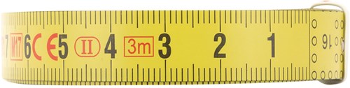 Bahco Maßband | Klebekante für richtiges Ablesen | Klasse II | metrisch | 6 m - BTR-6-13