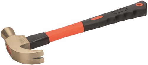 Bahco Klauenhammer | Fiberglasgriff | funkenfrei | Aluminiumbronze | 500g - ns508-500-fb