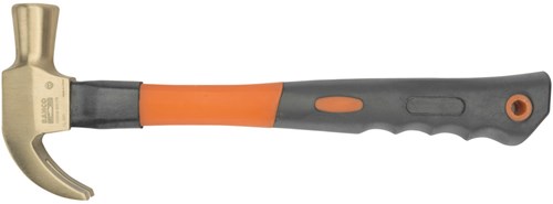 Bahco Klauenhammer | Fiberglasgriff | funkenfrei | Aluminiumbronze | 500g - ns508-500-fb