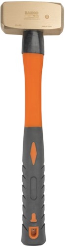Bahco Vorschlaghammer | Fiberglasgriff | funkenfrei | Aluminiumbronze | 2 kg - nsb500-2000-fb