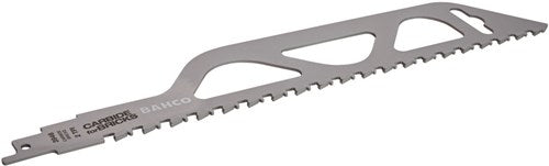Bahco Säbelsägeblatt | Hartmetall | für Ziegel | Leca und Porenbeton | 2 TPI | 300 mm – 3946-300-2-cb-1p