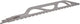 Bahco Säbelsägeblatt | Hartmetall | für Ziegel | Leca und Porenbeton | 2 TPI | 300 mm – 3946-300-2-cb-1p