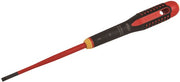 Bahco Schraubendreher ergo™ | isoliert | vde | Dreikomponentengriff | schmales Blatt | Steckplatz | 0,6 mm x 3,5 mm x 100 mm – be-8230sl - afbeelding 1