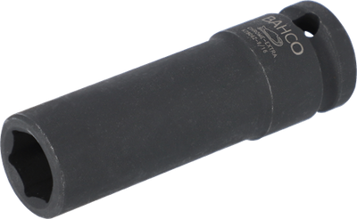 Bahco Kraftstecknuss 1 2 | lang | Sechseck | phosphatiert | 16 mm – Einzelhandelsverpackung – sbk7806m-16