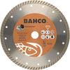 Bahco-Schleifscheibe | Diamant | für Betonfliesen und Baumaterialien | 180 x 3 x 22,23 mm – 3916-180-10s-ue