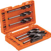 Bahco Spiralbohrer-Set | Geschwindigkeitsreduzierung | für Holz - 6-teilig - 9656-set-6
