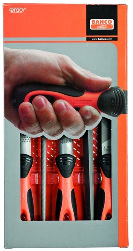 Bahco Feilenset 8 Griff ergo | 1-477-08-2-2