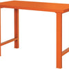 Ty Bahco Werkbank | schwer-du | mit Stahlarbeitsplatte | 4 Beine | orange | 1500 mm x 750 mm x 1030 mm – 1495wb15ts