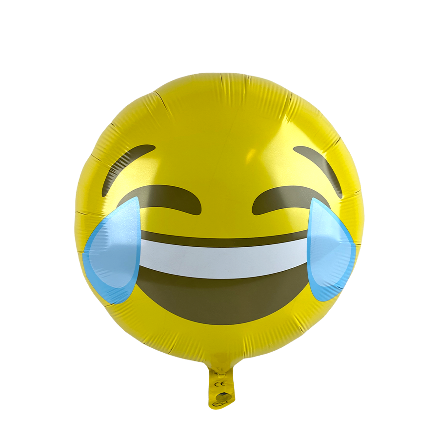 Ballonfolie Emoji weinend lachend ø46cm