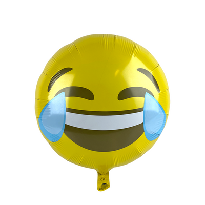 Ballonfolie Emoji weinend lachend ø46cm