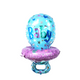 Ballonfolien-Schnuller blau 54x60cm