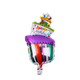 Folienballon Happy Birthday 45cm