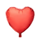 Ballonfolie Herz rot 45cm
