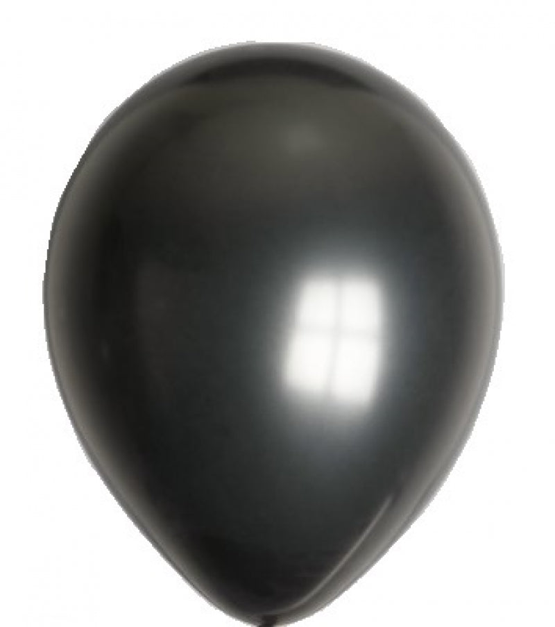 Globos Luftballons schwarz (25 Stk. im Beutel)