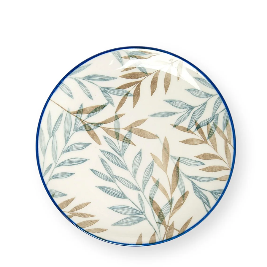Bambum Geschirrset Fondo Blau 12-teilig