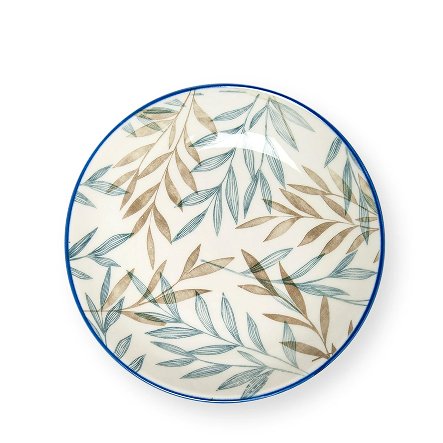 Bambum Geschirrset Fondo Blau 12-teilig