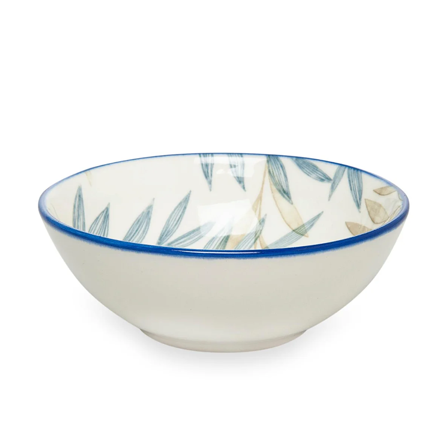 Bambum Geschirrset Fondo Blau 12-teilig