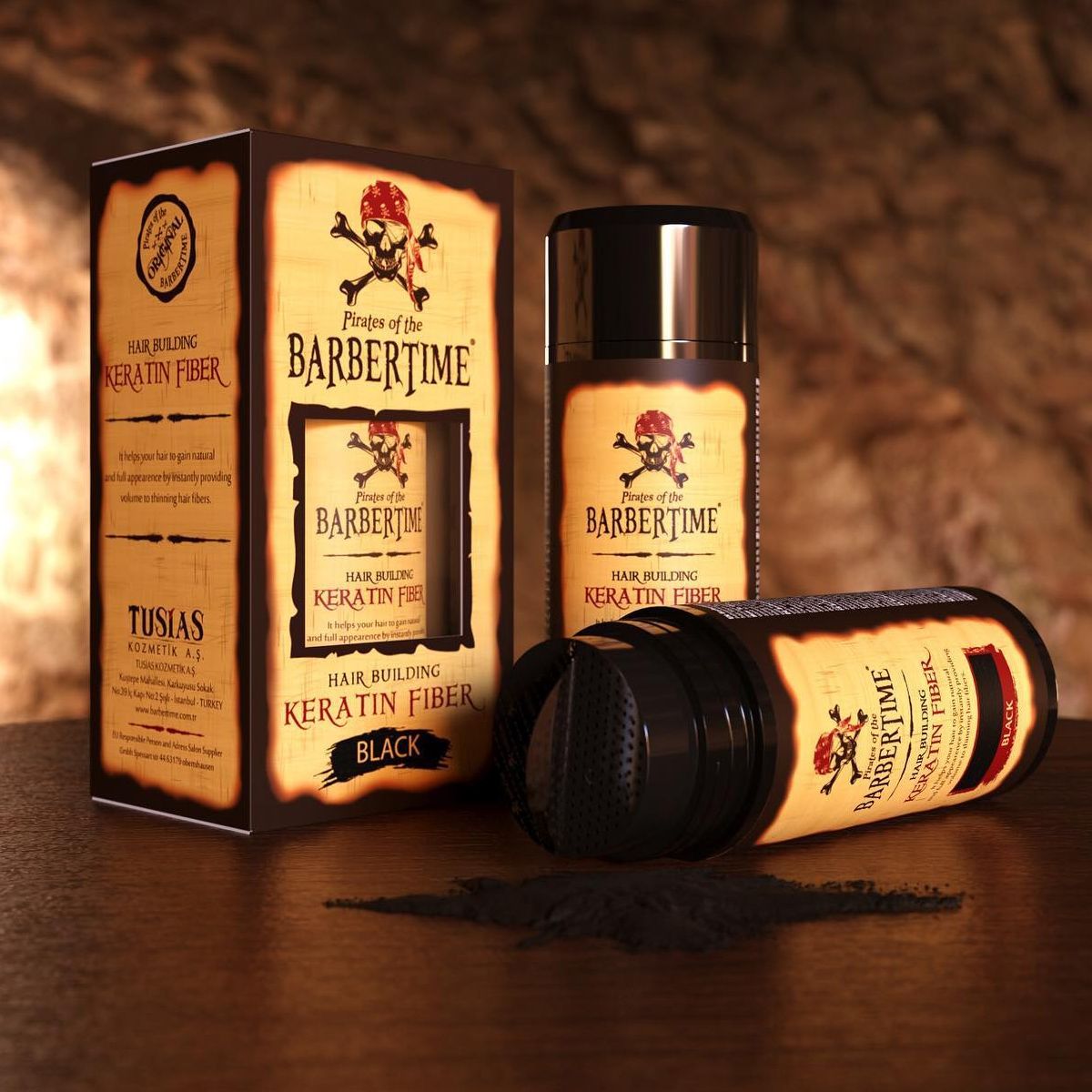 Friseal Time Friseur Time Hair Building Keratin Faser Black 21gr.