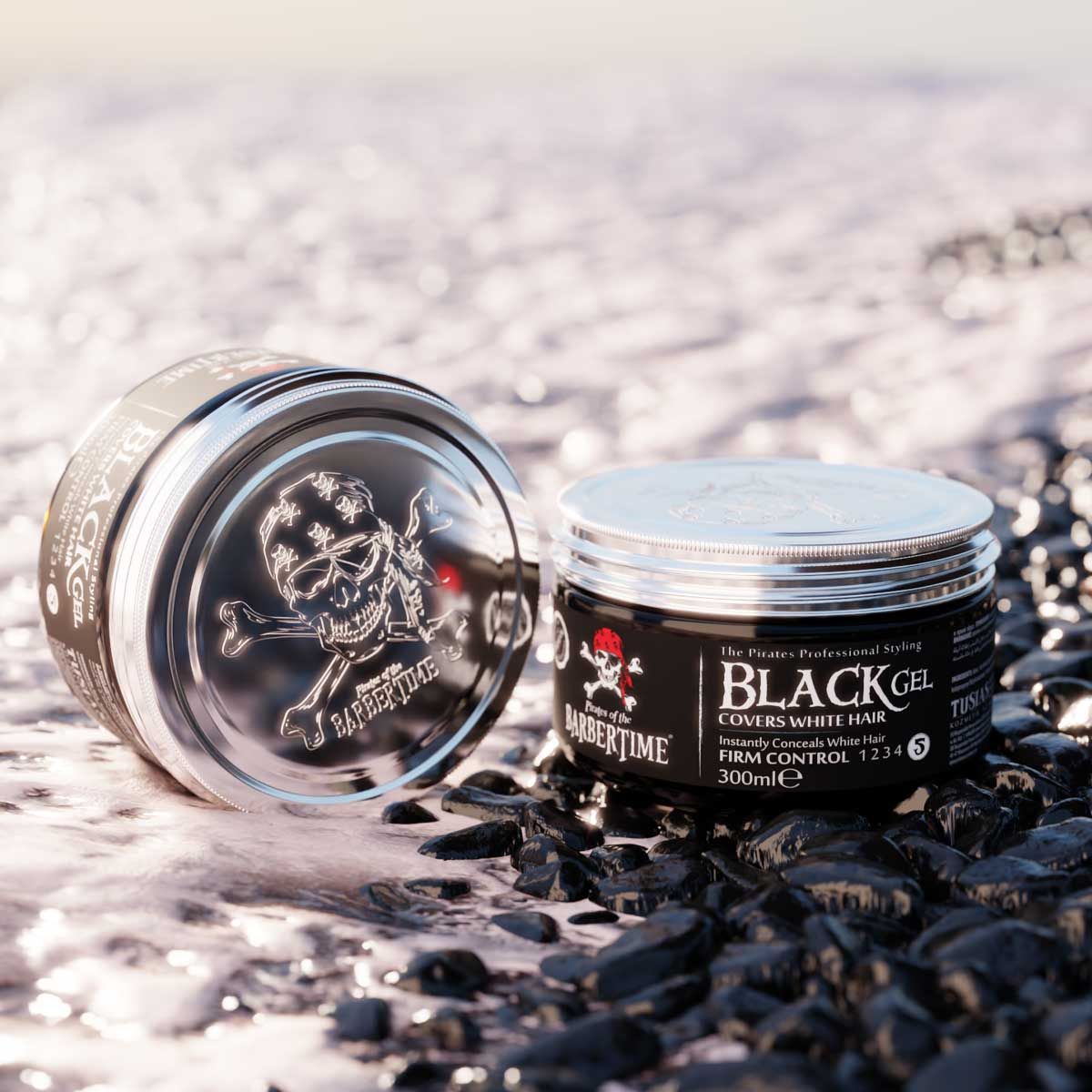 Friseurtime Friseur Time Black Gel 300 ml