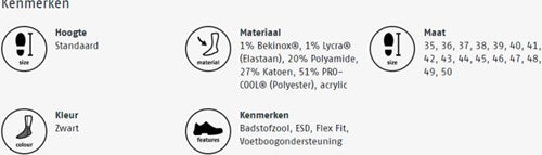 Bata coole ms 1 Socken | schwarz | Größe 47 - 31.017.014.47