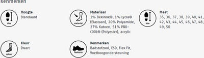 Bata coole ms 1 Socken | schwarz | Größe 47 - 31.017.014.47