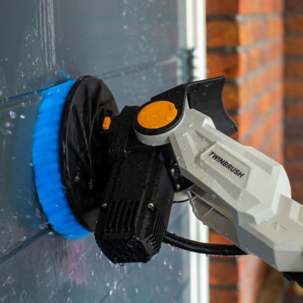 Mittlerer Pinsel für Twin Brush (blau).