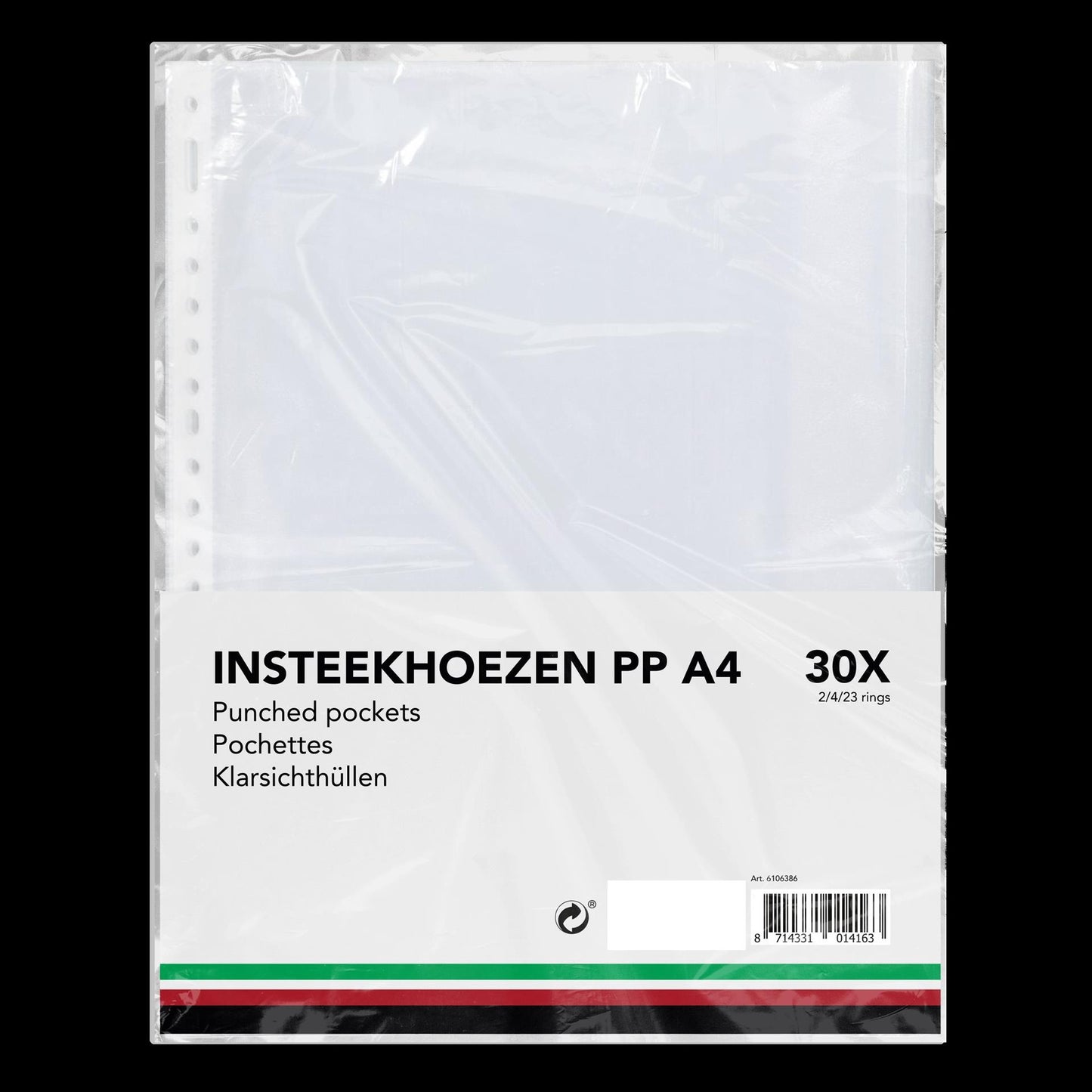 Einsteckhüllen A4, Packung à 30 Stück