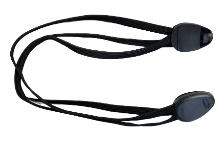 Schnellspanngurte Triobinder 28 Zoll Elastan schwarz 65 cm
