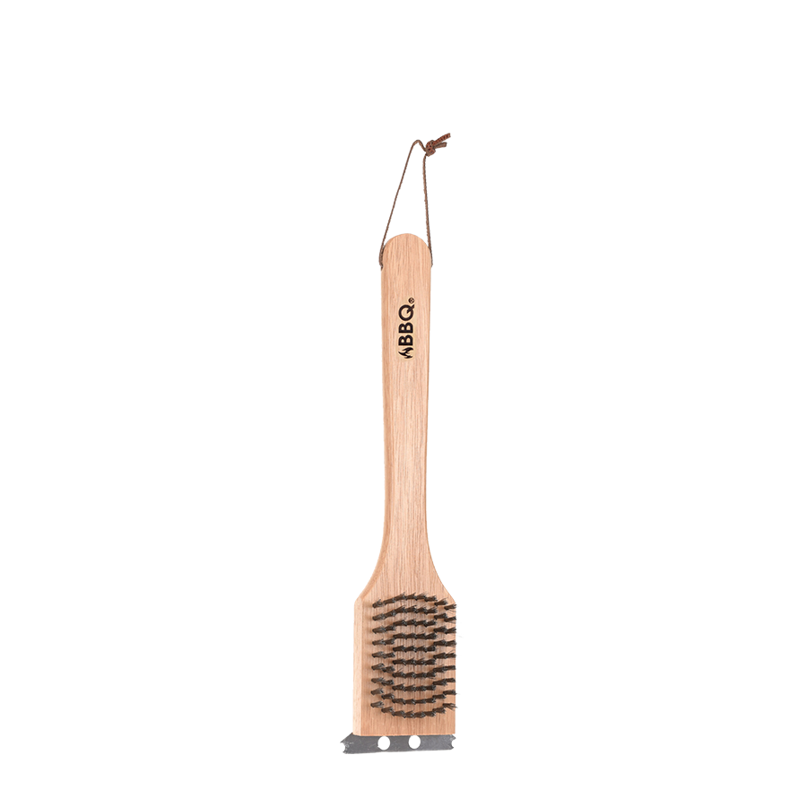 BBQ Grillbürste Holz 30cm