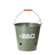 BBQ Grilleimer mattgrün ø26,5cm