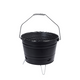 BBQ Grilleimer schwarz ø27cm