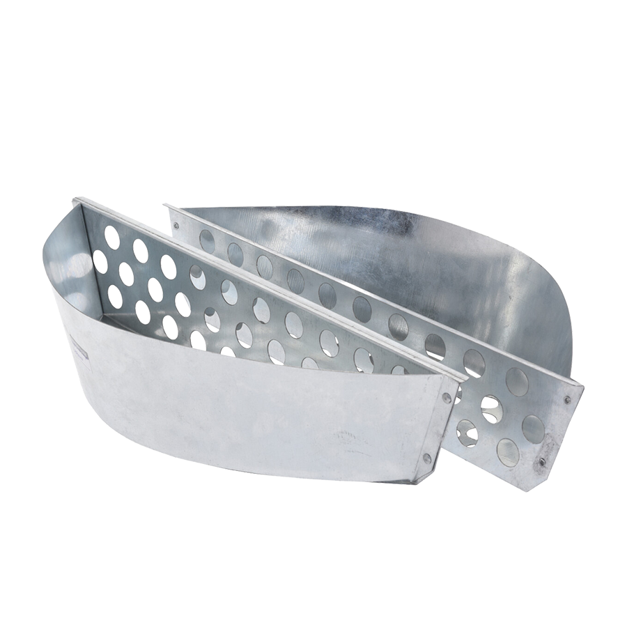 BBQ Grill Holzkohlebriketthalter 2 Stück